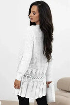 Cardigans Bohemian Braid Crochet Cardigan