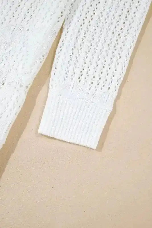 Cardigans Bohemian Braid Crochet Cardigan