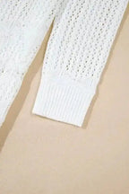 Cardigans Bohemian Braid Crochet Cardigan