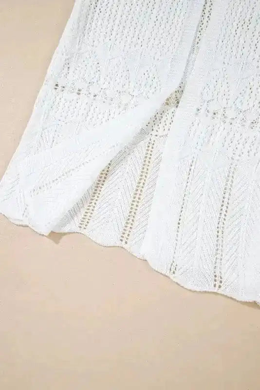 Cardigans Bohemian Braid Crochet Cardigan