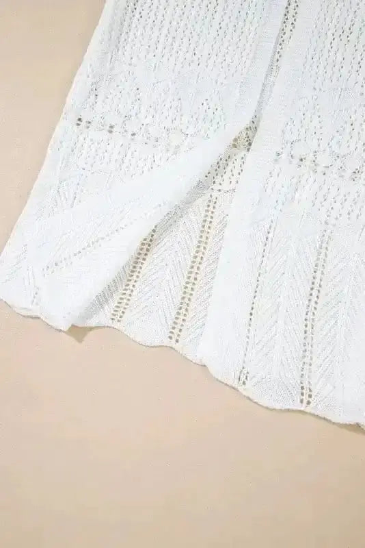Cardigans Bohemian Braid Crochet Cardigan