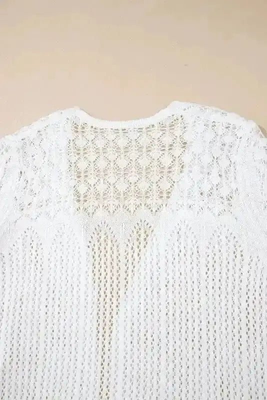 Cardigans Bohemian Braid Crochet Cardigan