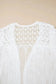 Cardigans Bohemian Braid Crochet Cardigan