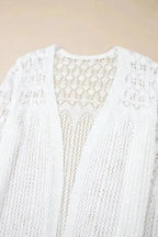 Cardigans Bohemian Braid Crochet Cardigan