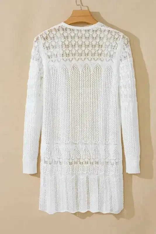 Cardigans Bohemian Braid Crochet Cardigan
