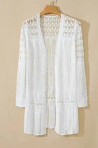 Cardigans Bohemian Braid Crochet Cardigan