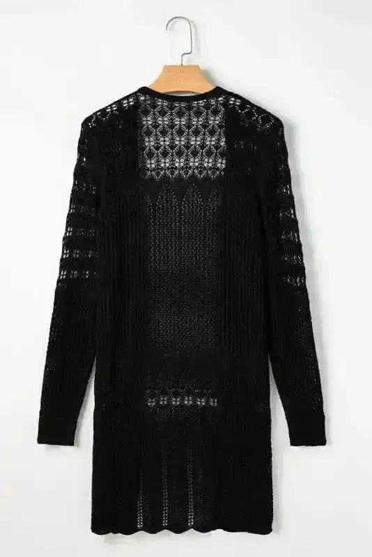 Cardigans Bohemian Braid Crochet Cardigan