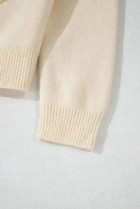 Cardigans Bowknot Cardigan - Loose V Neck Knitted