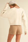 Cardigans Bowknot Cardigan - Loose V Neck Knitted