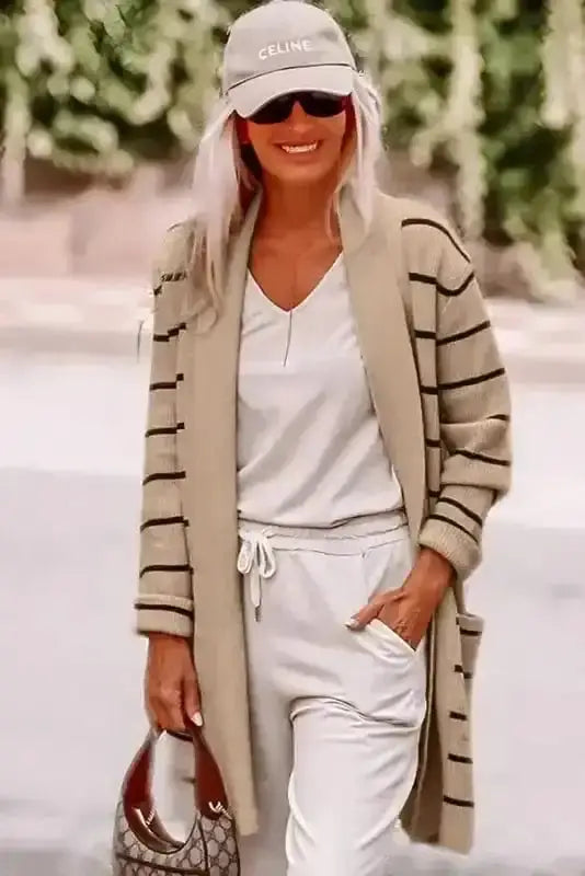 Cardigans Casual Elegance Shawl Cardigan