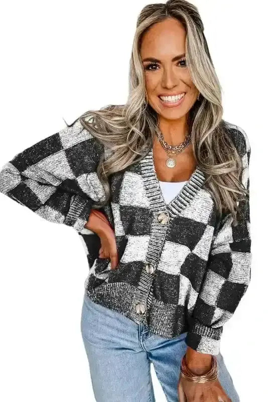 Cardigans Checkmate Charm Cardigan