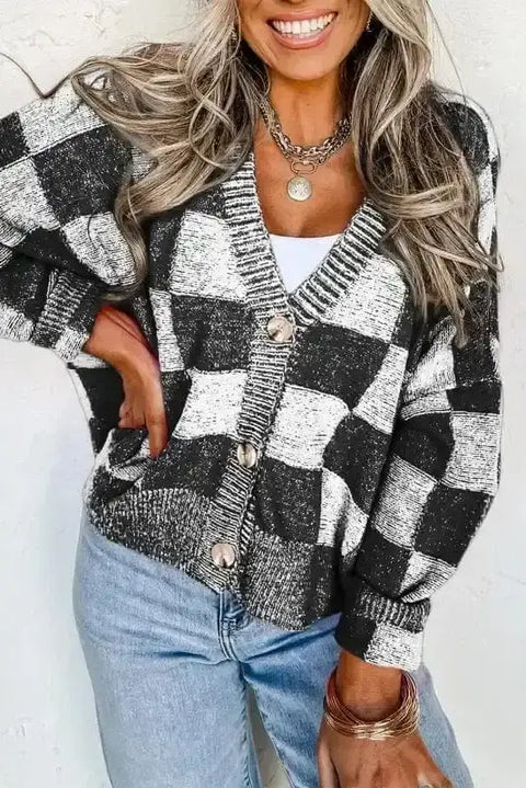 Cardigans Checkmate Charm Cardigan