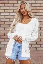 Cardigans Cloud Embrace Open Knit Cardigan