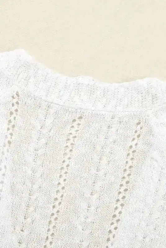 Cardigans Cloud Embrace Open Knit Cardigan