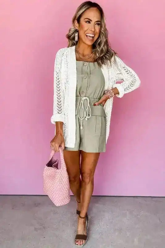 Cardigans Cloud Embrace Open Knit Cardigan