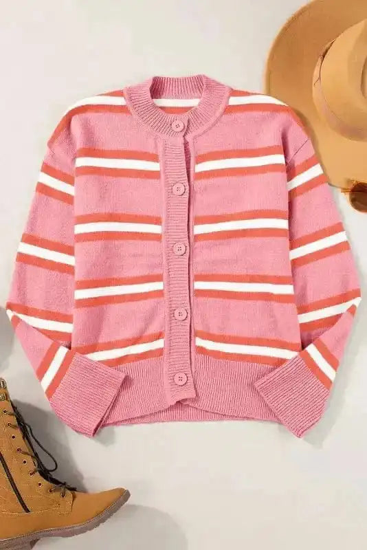 Cardigans Coral Charm Slouchy Cardigan