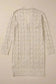 Cardigans Elegant Eggshell Cable Cardigan