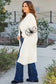 Cardigans Embroidered Elegance Duster Cardigan