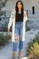 Cardigans Embroidered Elegance Duster Cardigan