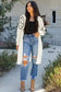 Cardigans Embroidered Elegance Duster Cardigan