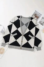 Cardigans Jet Set Contrast Cardigan