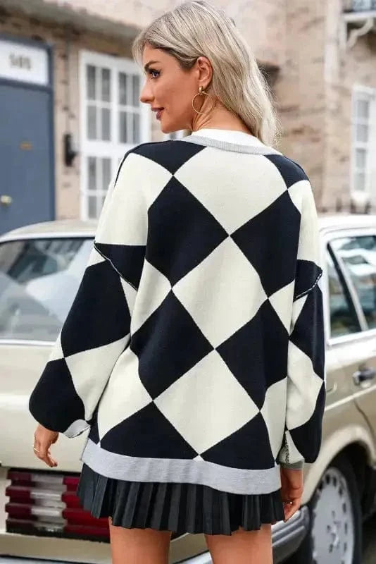Cardigans Jet Set Contrast Cardigan