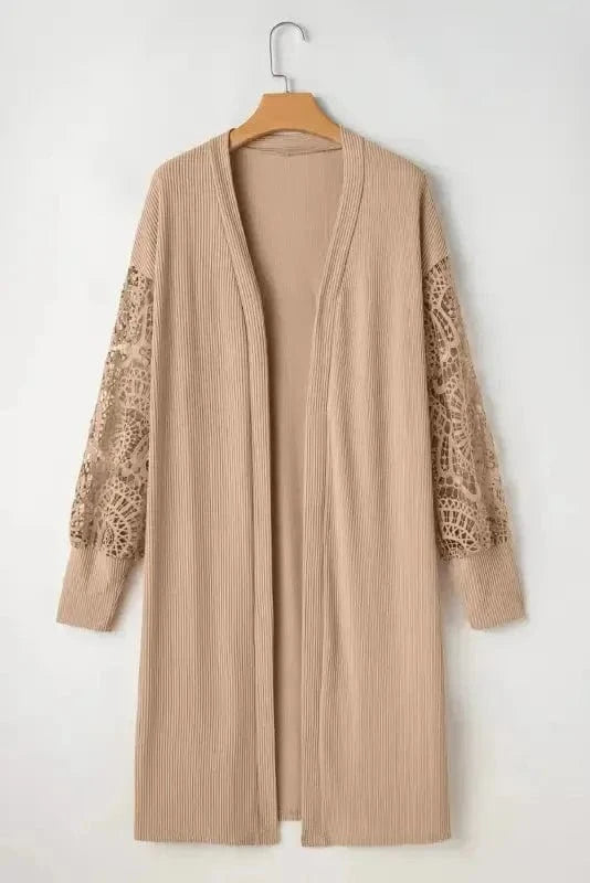 Cardigans Lace Unraveled Duster Cardigan