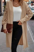 Cardigans Lace Unraveled Duster Cardigan