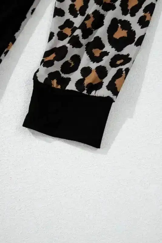 Cardigans Leopard Finesse Open Front Cardigan