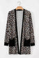 Cardigans Leopard Finesse Open Front Cardigan