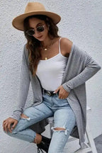 Cardigans Loft Layer Open Front Cardigan – Lightweight, Oversized, Boho Chic