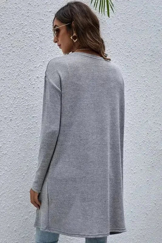 Cardigans Loft Layer Open Front Cardigan – Lightweight, Oversized, Boho Chic