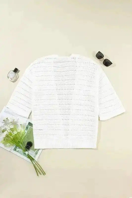Cardigans Luxe Layer Pointelle Cardigan