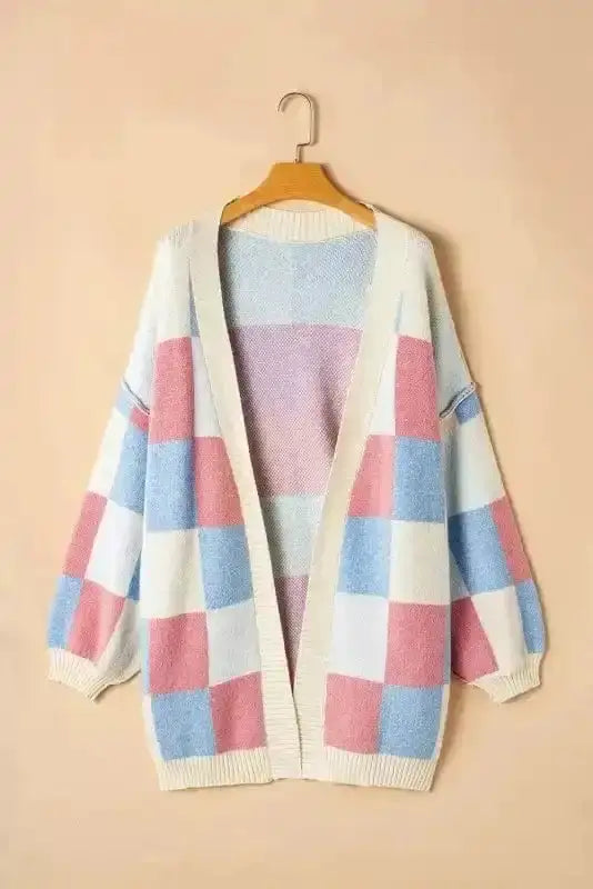 Cardigans Monochrome Mosaic Slouch Cardigan