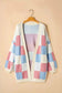 Cardigans Monochrome Mosaic Slouch Cardigan