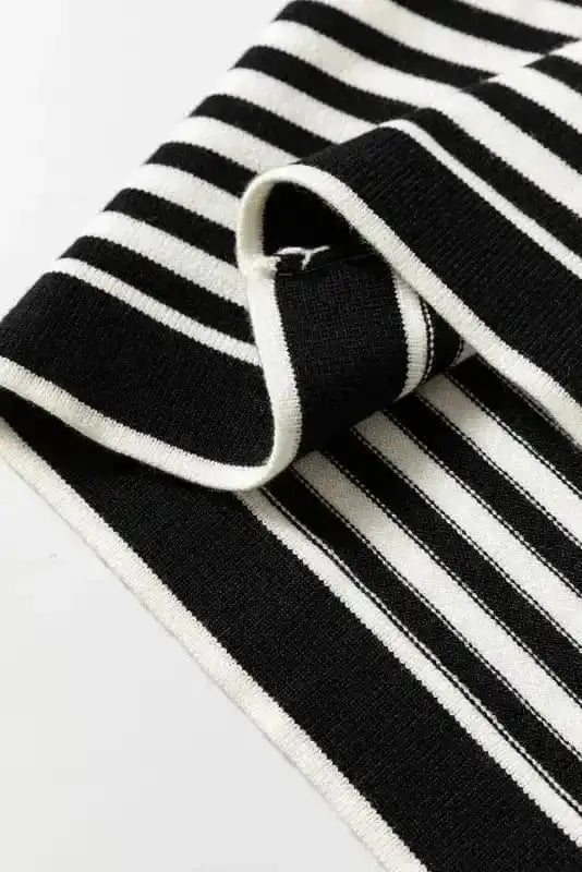Cardigans Onyx Stripe Longline Cardigan