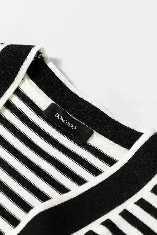 Cardigans Onyx Stripe Longline Cardigan