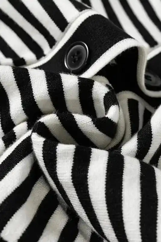 Cardigans Onyx Stripe Longline Cardigan