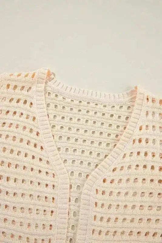 Cardigans Open Knit Duster Cardigan