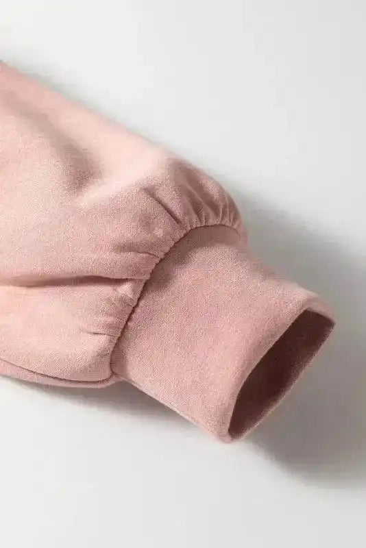 Cardigans Pink Cardigan - Contrast Trim Buttoned