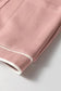 Cardigans Pink Cardigan - Contrast Trim Buttoned