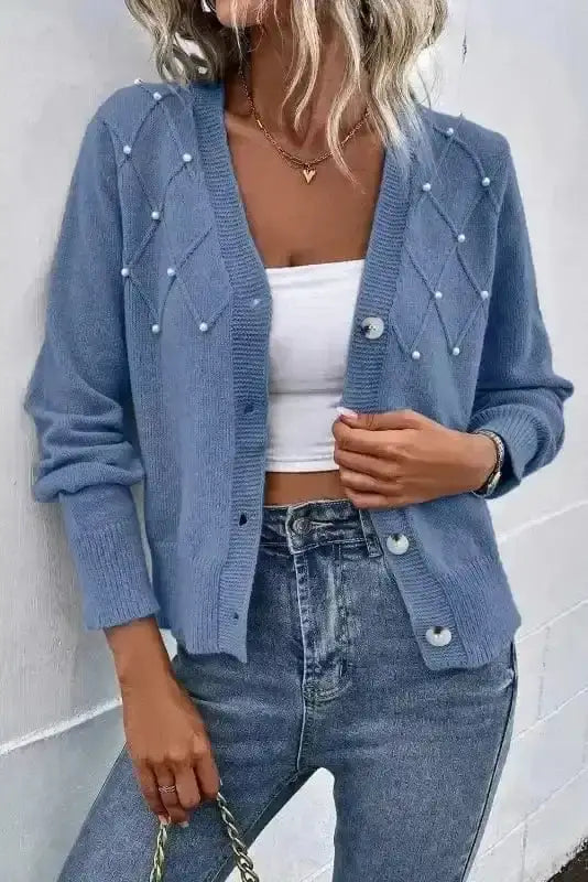 Cardigans Posh Pearl Button Cardigan