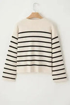 Cardigans Sable Stripe Button Cardigan