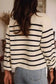 Cardigans Sable Stripe Button Cardigan