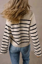 Cardigans Sable Stripe Button Cardigan