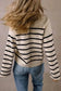 Cardigans Sable Stripe Button Cardigan