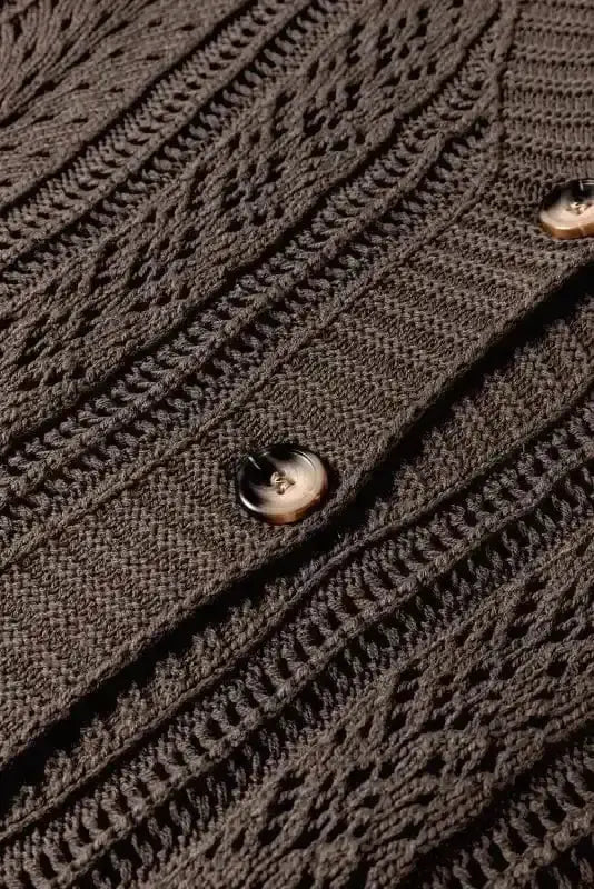 Cardigans Slouchy Knit Cardigan
