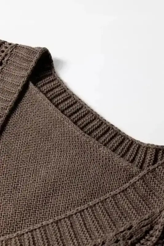 Cardigans Slouchy Knit Cardigan