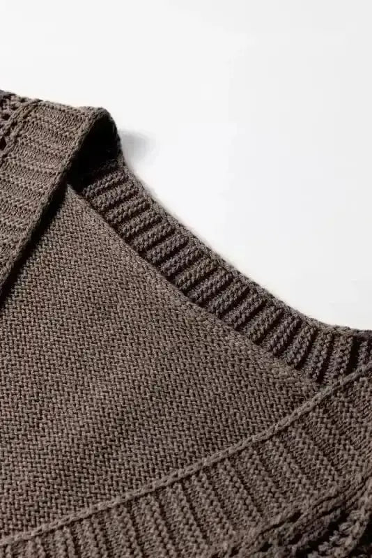 Cardigans Slouchy Knit Cardigan
