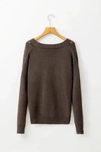 Cardigans Slouchy Knit Cardigan